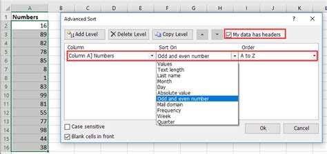 how to separate odd and even numbers in excel|How to quickly filter or hide even or odd numbers in .